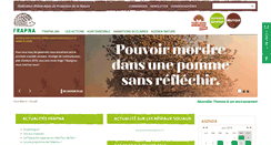 Desktop Screenshot of frapna-ain.org