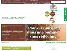 Tablet Screenshot of frapna-ain.org